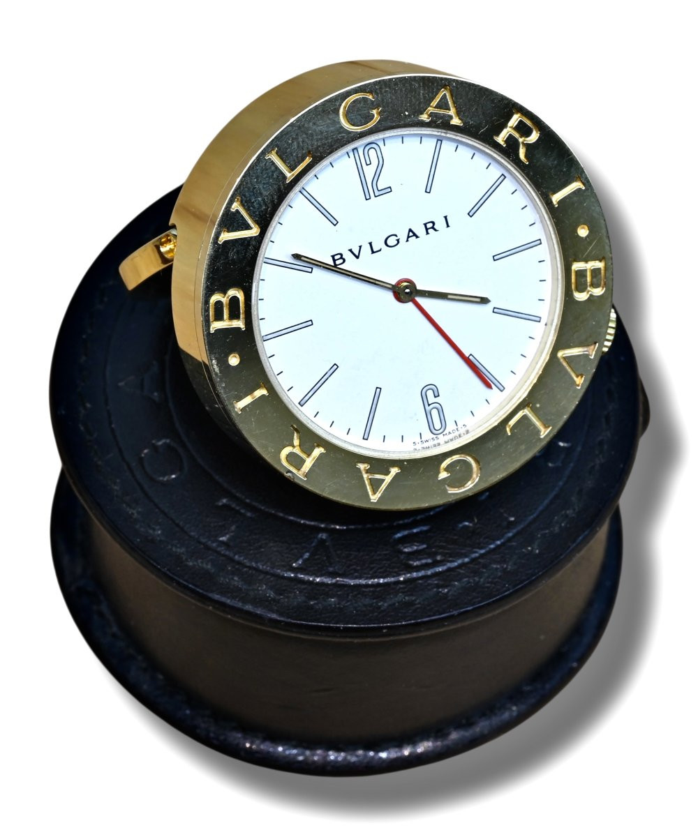 Orologio Da Viaggio Bulgari - Italia Anni 70-photo-2